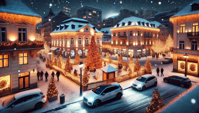 Christmas on Wheels: Magical Destinations with Nova rent a car Iasi